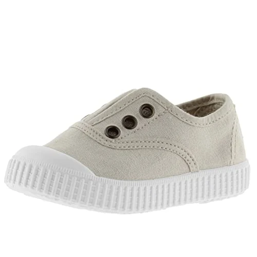 victoria Sneaker Unisex 1915 Tela Tinta Drec & Elastico Centrale & Punta Rinforzata 106627 per Bambini Hielo 30