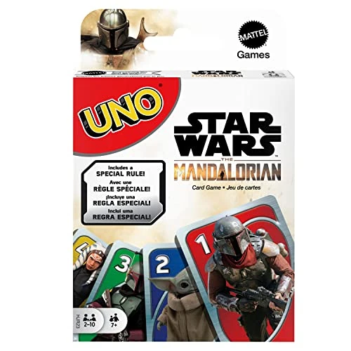 Offerta a tempo: Mattel Games UNO Star Wars, Gioco di carte per 2-10 giocatori, 7+ anni - 23% da 12.99 € a 9.99 €