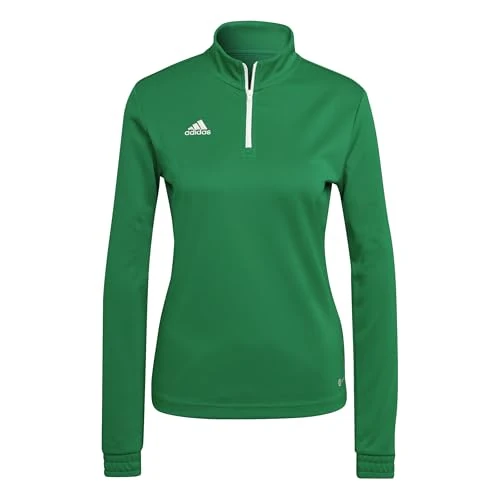 Beperkte aanbieding: adidas Dames Entrada 22 Training Top, Team Green/White, XS van 40.00 EUR naar 29.96 EUR (besparing 25%)