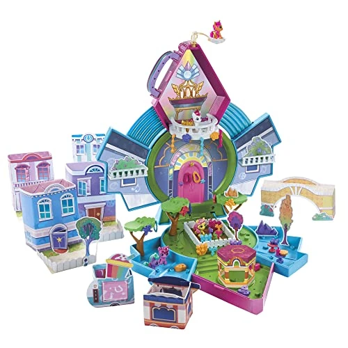 Offre limitée : My Little Pony Mini Monde Magique Mini Maison de Cristal, Coffret créatif avec 5 Figurines de Collection, pour Enfants, dès 5 Ans de 34.99 € à 16.11 € (54% de remise)