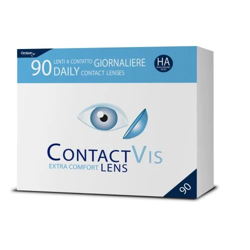 Offerta a tempo: ContactVis Extra Comfort Lens 90 lenti a contatto giornaliere, -8,50 - 0% da 37.18 € a 37.18 €