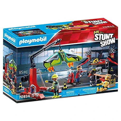 Offre limitée : Playmobil 70834 Air Stuntshow Atelier de réparation- Stuntshow - Cascadeur Spectacle de 17.48 € à 16.91 € (3% de remise)