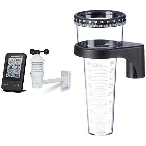 Offerta a tempo: BRESSER 7002531 Anemometro Professionale 3 in 1 con Terminale Collegato Tramite Segnale — 35% da 96,49 € a 62,40 €