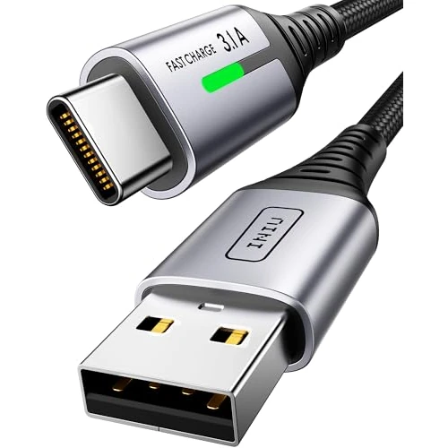 Offerta a tempo: INIU Cavo USB Type-C, Cavo USB [2m] 3,1A QC 3,0 Tipo C Cavo Type C Rapida — 22% da 8,99 € a 6,99 €