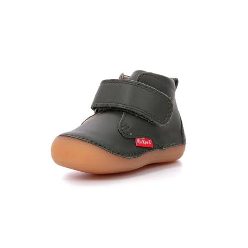 Kickers Sabio - Stivali e stivaletti unisex per bambini, cachi., 19 EU
