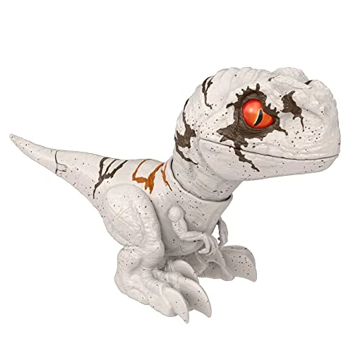 Limited-time offer: Jurassic World Dominion Uncaged Rowdy Roars Atrociraptor Dinosaur Action Figure, Toy Gift with Interactive Motion and Sound Touch Response​​​, GWY57 from 14.97 £ to 14.97 £ (save 0.00%)