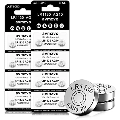 Tijdelijke aanbieding: Lot van 16 LR1130 AG10 LR 1130 1,5 V LR54 1131 189 alkalische knoopcelbatterijen zonder kwik van 5.99 € naar 5.99 € (0.00% korting)