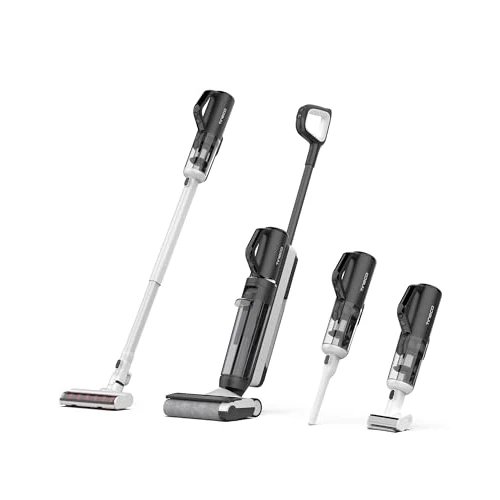 Tineco Floor One S5 Combo Power Kit 3-in-1 vloerreiniger, intelligente nat- en droogzuiger, voor dierenharen, display, app en spraakassistent