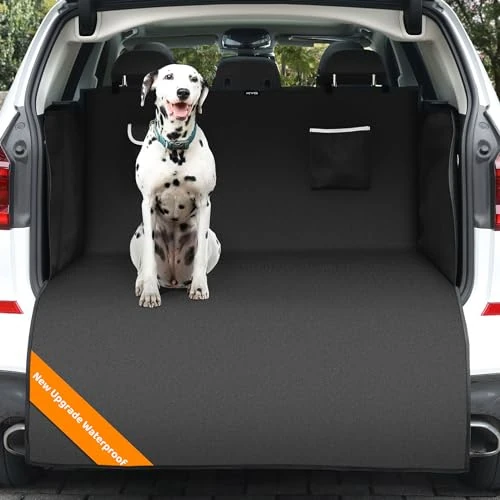 Offre limitée : KYG Tapis de Coffre Voiture Chien,Protection de Coffre Voiture Chien Universelle avec Protection latérale 185 x 115 x 48cm Couverture pour Chien XXL, Imperméable, Antidérapante, Résistante aux Rayures de 32.76 € à 30.99 € (5% de remise)