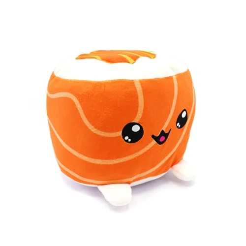 Offerta a tempo: Joy Toy Plushi - Sushi Uramaki con salmone in peluche 20x20x15 cm - 40% da 19.74 € a 11.90 €