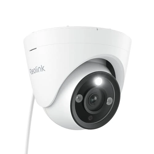 Limitiertes Angebot: Reolink 12MP PoE Überwachungskamera Aussen mit Spotlight, Farbige Nachtsicht, Zwei-Wege-Audio, 24/7 Aufnahme, Smarte Erkennung, Zeitraffer, Outdoor IP-Kamera mit microSD Kartenslot (Weiß, Dome) von 119.99 EUR auf 119.99 EUR (Spare 0%)