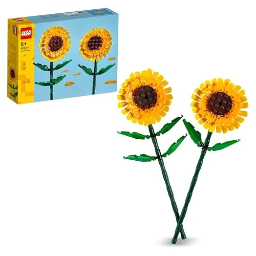 Oferta limitada: LEGO Botanical Girasoles Kit de Maqueta de Flores Artificiales Amarillas, Accesorio de Dormitorio y Decoración Floral para el Hogar, Regalo para Niñas, Niños de 8+ Años y Adolescentes 40524 de 14.99 EUR a 13.99 EUR (ahorro 7%)