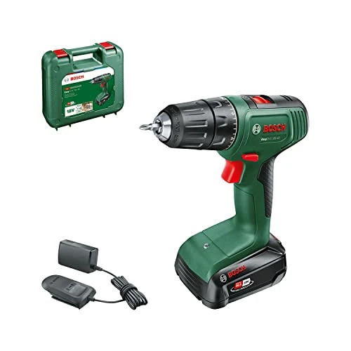 Limited-time offer: Bosch Home and Garden EasyDrill Cordless Drill 18V-40 (1 x 2.0 Ah Battery, 18 V System, in Transport Case) from 96.21 GBP to 96.21 GBP (save 0%)
