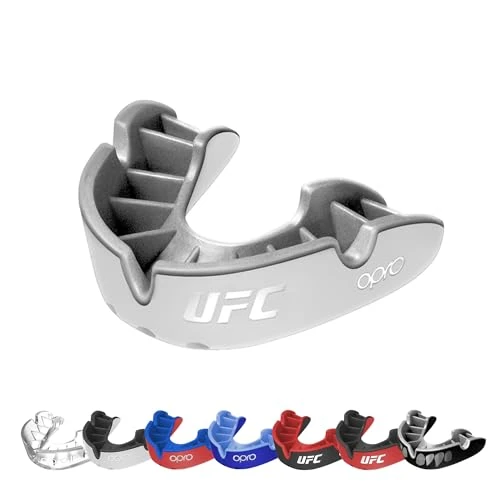 Limited-time offer: OPRO Silver Level UFC Sports Mouthguard (White/Silver) Adult & Kids from 14.99 £ to 14.99 £ (save 0.00%)