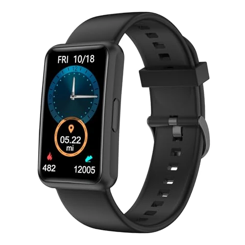 Offre limitée : HUAKUA Montre Podometre Marche Bracelet Non Connectée Simple 1.47 Pouces Etanche IP68 pour Femme Homme Enfant Trackers d'Activité Sport Course à Pied Marche KM Calories Sommeil Chronometre Minuteur de 99.99 € à 35.97 € (64% de remise)