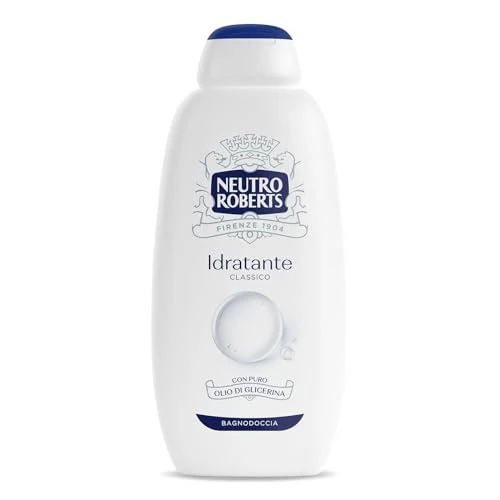 Neutro Roberts Vochtinbrengend lichaam met natuurlijke glycerine, hydraterend, voor een hydraterende huid, zacht en beschermd, dermatologisch getest, fles van 600 ml