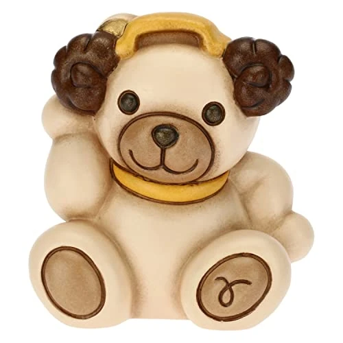 THUN - Icon Aries, Zodiac - Teddy Stars - Icons - Hand-Painted Ceramic - 3.5x3.2x7 cm h