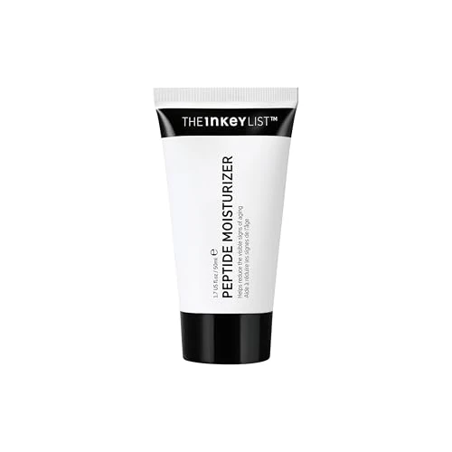Peptide Moisturiser Cream de The INKEY List para reducir arrugas hidratar la piel y apoyar el colágeno natural, 50 ml