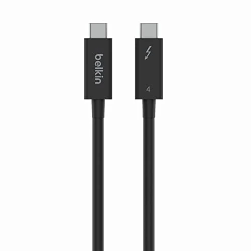 Tijdelijke aanbieding: Belkin actieve Thunderbolt 4-kabel, USB Type-C-connector,Ondersteunt 100W Power Delivery,Voldoet aan USB4, Compatibel met TB3, Compatibel met MacBook Pro,Air 15 M2, iPhone 16, 15, eGPU en meer, 2 m van 90.36 EUR naar 75.00 EUR (korting 17%)