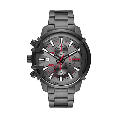 Oferta limitowana: Diesel męski zegarek Griffed, kwarcowy mechanizm chronografu z paskiem ze stali nierdzewnej z 884.57 zł na 707.60 zł (oszczędź 20%)