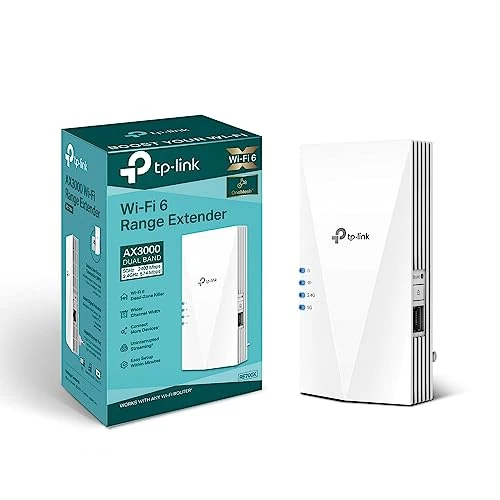 Limited offer: TP-Link RE700X - AX3000 Mesh WiFi 6 Extender from 64.99 EUR to 54.99 EUR (save 15%)
