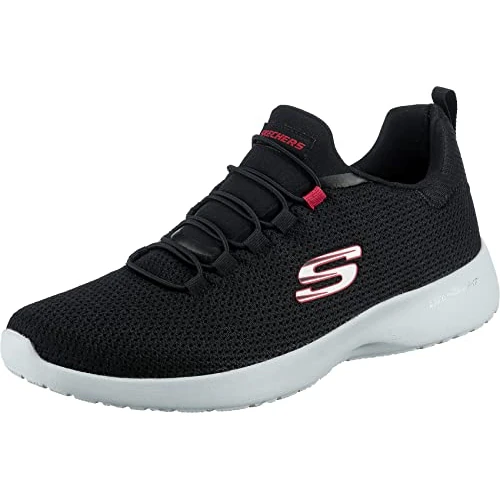 Zeitlich begrenztes Angebot: Skechers Herren Dynamight Sneaker, Black, 44 EU von 54.95 € auf 39.99 € (27% Rabatt)