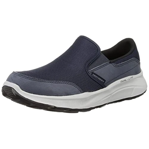 Limited-time offer: Skechers Mens Equalizer 5.0 Persistable Sneaker, Navy Mesh Duraleather Trim, 11 UK from 45.99 £ to 45.99 £ (save 0.00%)
