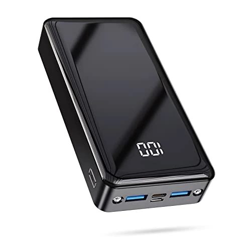 Offerta a tempo: Power Bank 24000mAh con 3 Uscite e 2 Ingressi Ricarica Rapida 22.5W Caricabatterie Portatile con USB C,Carica Batterie Portatile per Cellulare con Torcia, Powerbank Potente per iphone,Xiaomi,Samsung - 39% da 24.99 € a 15.33 €