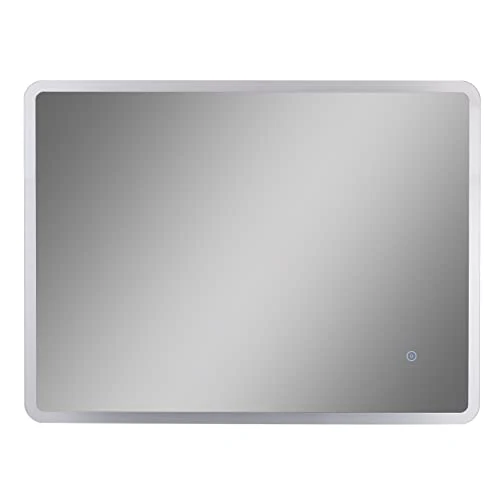 Oferta limitada: Paco Home Bombilla Espejo Maquillaje Con Iluminación Baño Iluminación Indirecta Deco Baño IP44 Interruptor Táctil, Tipo de lámpara:Rectangular (60x80 cm), Farbe_MuVa:Tipo 3 de 124.90 € a 31.00 € (ahorro 75.18%)