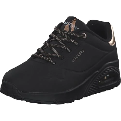 Oferta limitada: Skechers Uno - Shimmer Away, Zapatillas de Deporte Mujer, Negro, 40 EU de 79.95 € a 46.03 € (ahorro 42%)
