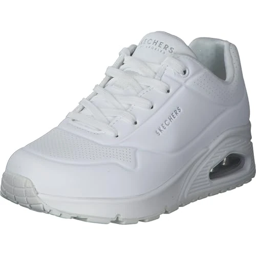 Offerta a tempo: Skechers Uno Stand On Air, Scarpe da ginnastica Donna, Bianco 01, 41 EU - 0.00% da 55.94 € a 55.94 €