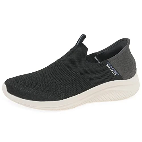 Skechers Ultra Flex 3.0 Smooth Step 149709-BLK, Womens Sneakers,Sports Shoes, Black, 37,5 EU