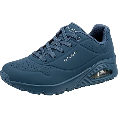 Oferta limitada: Skechers Uno, Zapatillas Mujer, Azul, 38.5 EU de 79.95 € a 50.81 € (ahorro 36%)