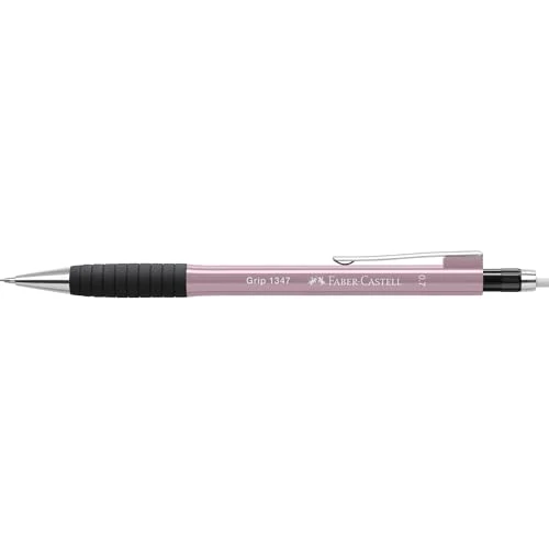 Offre limitee: FABER-CASTELL 134727 - Porte-mine GRIP 1347 - Rose Shadow - Dureté B - Épaisseur de la mine : 0,7 mm - Avec gomme intégrée - 1 pièce de 7.14 EUR a 7.14 EUR (economie 0%)