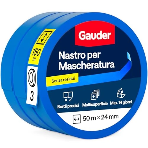 Tijdelijke aanbieding: GAUDER Maskingtape, afplaktape, verftape (3 st, 24 mm x 50 m) van 13.99 € naar 13.99 € (0.00% korting)