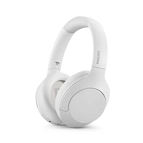 Offerta a tempo: Philips TAH8506BK, Cuffie senza fili con cancellazione del rumore, Con microfono, Bluetooth, 60 ore di attività, Bianco White, Over Ear, Noise Cancelling 8506 - 0.00% da 123.62 € a 123.62 €