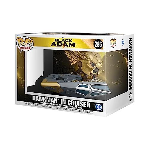 Oferta limitada: Funko Pop! Ride Super Deluxe: Black Adam - Hawkman On Hawk Cruiser - Figura de Vinilo Coleccionable - Idea de Regalo- Mercancia Oficial - Juguetes para Niños y Adultos - Movies Fans de 38.00 € a 15.86 € (ahorro 58%)