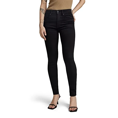 G-Star Para Mujer Jeans Lhana Skinny, Negro (pitch black D19079-B964-A810), 29W / 30L