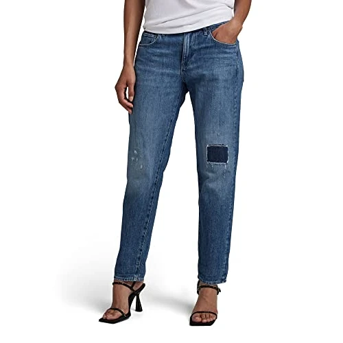 G-STAR Women's Kate Boyfriend fit Jeans, Blue (Faded Capri Restored D15264-C779-D347), 25W / 32L
