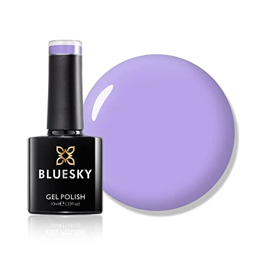 Offerta a tempo: Bluesky Smalto gel SS22, primavera 2022, Nothing's Wrong SS2206, viola lilla, lunga durata, resistente alle scheggiature, 10 ml (richiede asciugatura sotto lampada UV o LED) - 0.00% da 9.99 € a 9.99 €