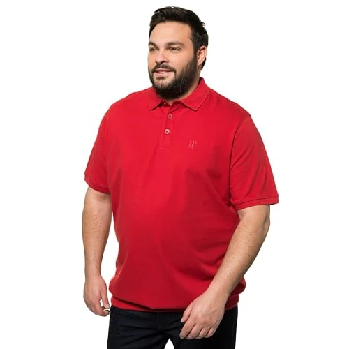 Limited-time offer: JP 1880 Men's Piquee Polo Shirt Belly Fit Polo Shirt Salsa 8XL from 19.24 GBP to 19.24 GBP (save 0%)