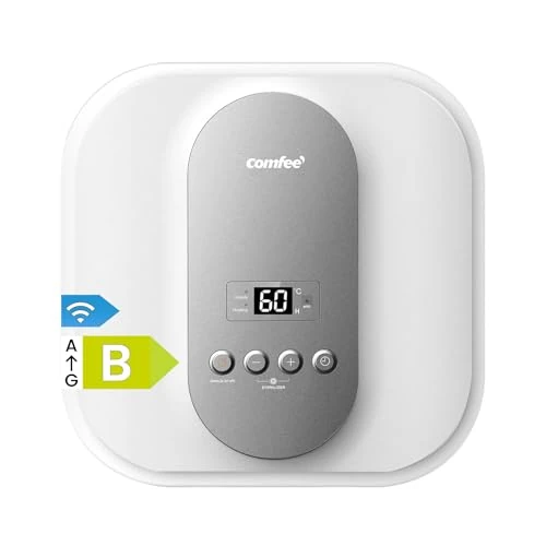 COMFEE ' Electric Water Heater Wall Storage 30 L D30-15EVG1U - Undersink with Storage Compartment - Lightweight, Compact Easy to Install - Ideal for Small Users