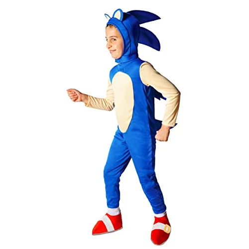 Limited-time offer: Sonic the Hedgehog costume disguise boy official SEGA (Size 5-7 years) from 31.17 GBP to 28.46 GBP (save 9%)
