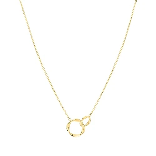 Liebeskind LJ-0989-N-45, Collar de cadena Mujer, oro, 45 cm