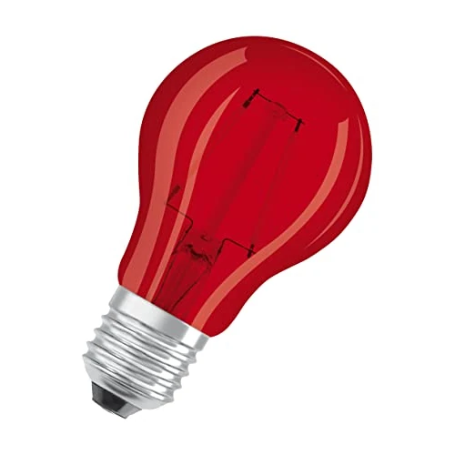 Offerta a tempo: OSRAM LED STAR DECO CLASSIC A, Attacco: E27, Rosso, 3000 K, 2.50 W, Equivalenti a 15 W, LED STAR DECO CLASSIC A, Opaco, Confezione da 6 Pezzi - 37% da 44.09 € a 27.86 €