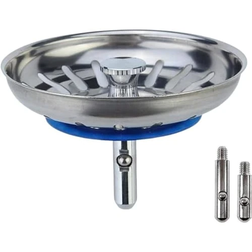 Tijdelijke aanbieding: Minismus Gootsteen Afvoerstop Keuken - Universeel RVS Zeef Korfplug, 80 mm van 11.99 € naar 11.99 € (0.00% korting)