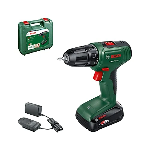 Offerta a tempo: Bosch Avvitatore a batteria EasyDrill 18V-38 (1 batteria 2,0 Ah, sistema 18 volt, in valigetta) - 0.00% da 65.50 € a 65.50 €