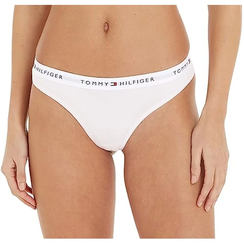 Limited offer: Tommy Hilfiger Women Original Logo Thong, Navy from 19.90 EUR to 11.00 EUR (save 45%)