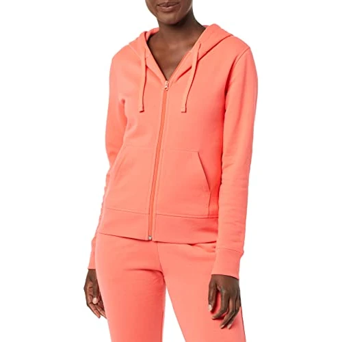 Offerta a tempo: Amazon Essentials Felpa con Cappuccio da Donna in Pile di Spugna Francese con Zip — 16% da 19,90 € a 16,74 €