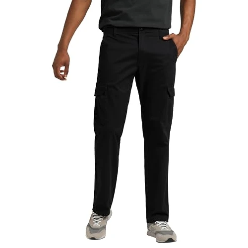 Limited-time offer: Lee Men's Cargo Trousers Xc Jeans, Union All Black, 33 W/32 L from 40.86 GBP to 40.86 GBP (save 0%)